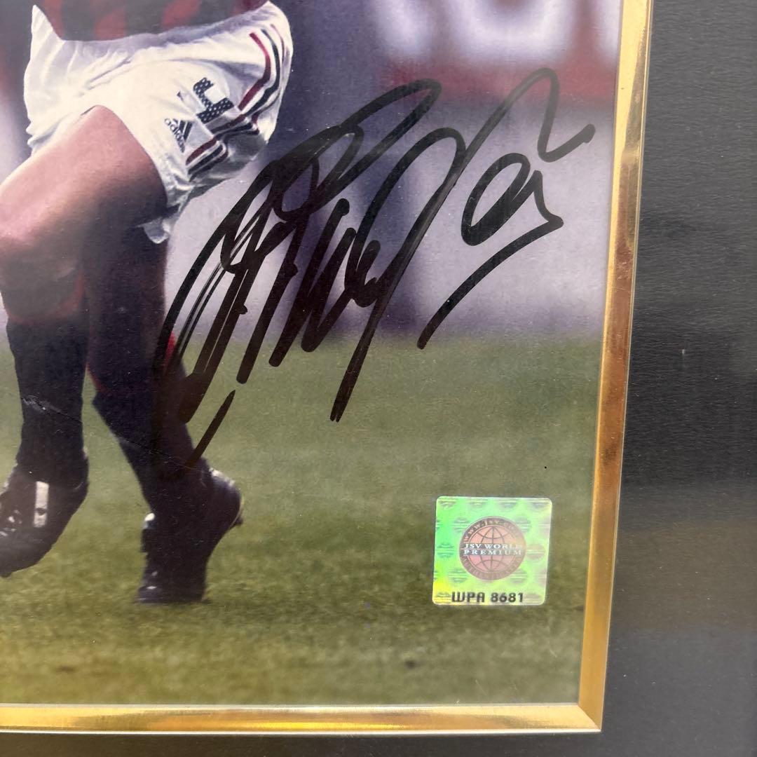 フィリッポ・インザーギ サイン入り写真 2002-3 ACミラン - メルカリ