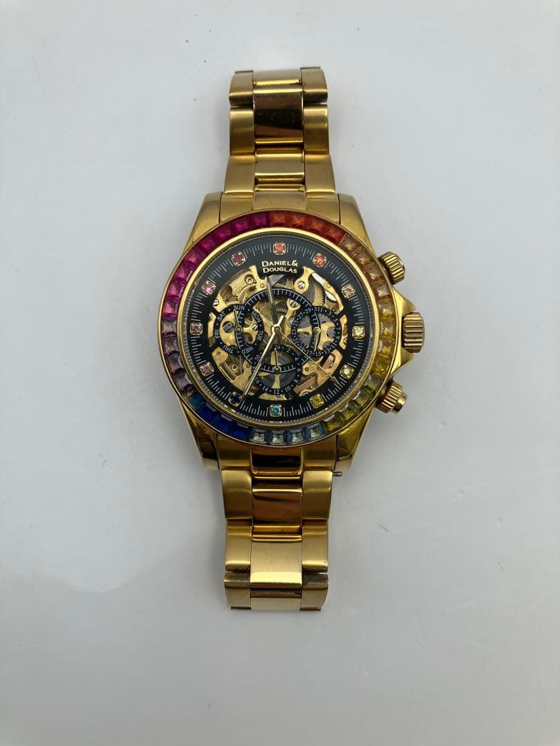 DANIEL&DOUGLAS ダニエル&ダグラス ゴールド×銀×レインボーY - メルカリ