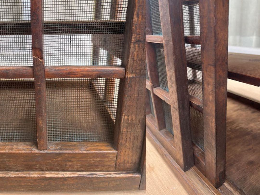 アンティーク　ガラスケース　昭和レトロ　ショーケース　ヴィンテージ　古家具