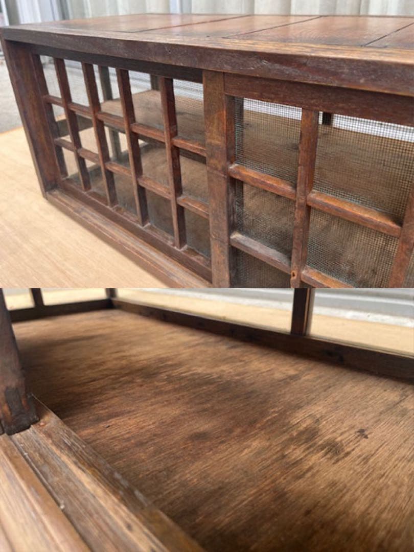 アンティーク　ガラスケース　昭和レトロ　ショーケース　ヴィンテージ　古家具