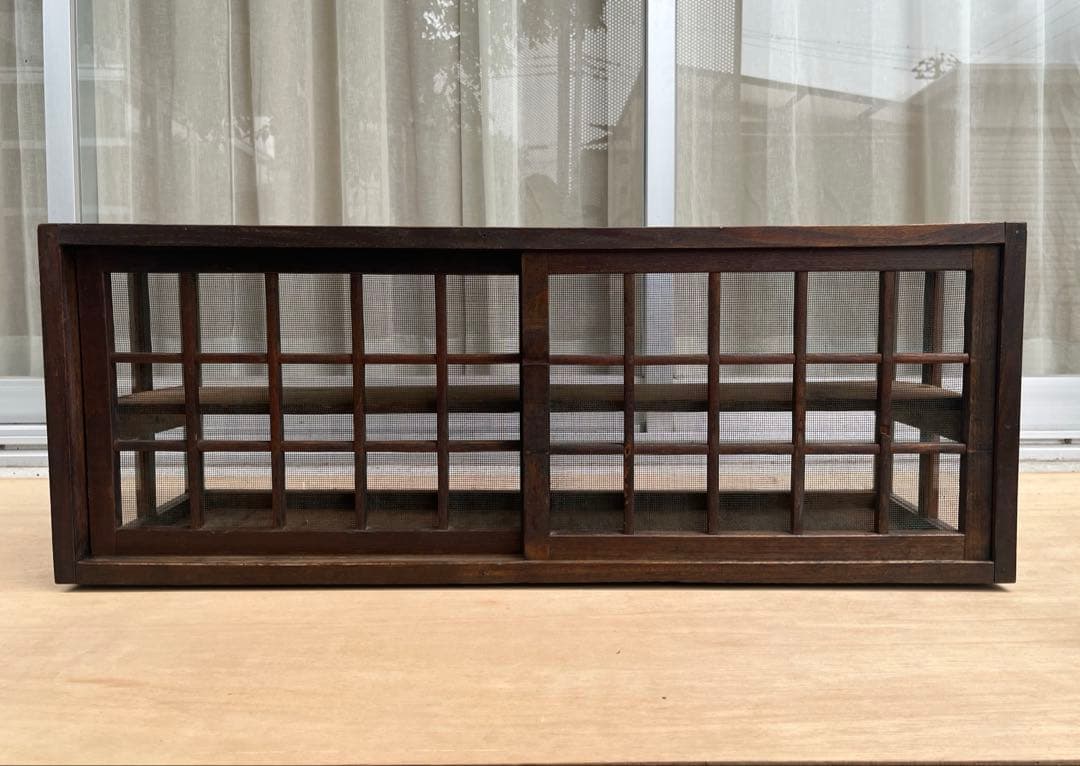 アンティーク　ガラスケース　昭和レトロ　ショーケース　ヴィンテージ　古家具