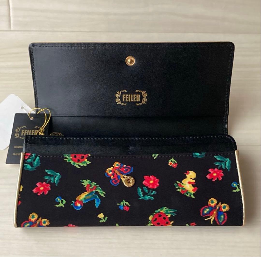 FEILER フェイラー ハイジ 被せ長財布