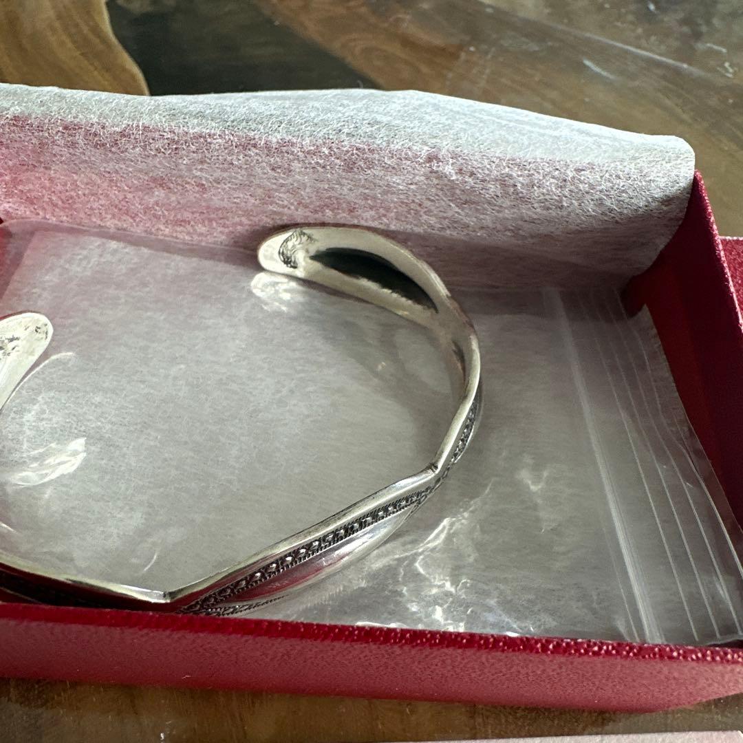 LARRY SMITH シルバー バングル