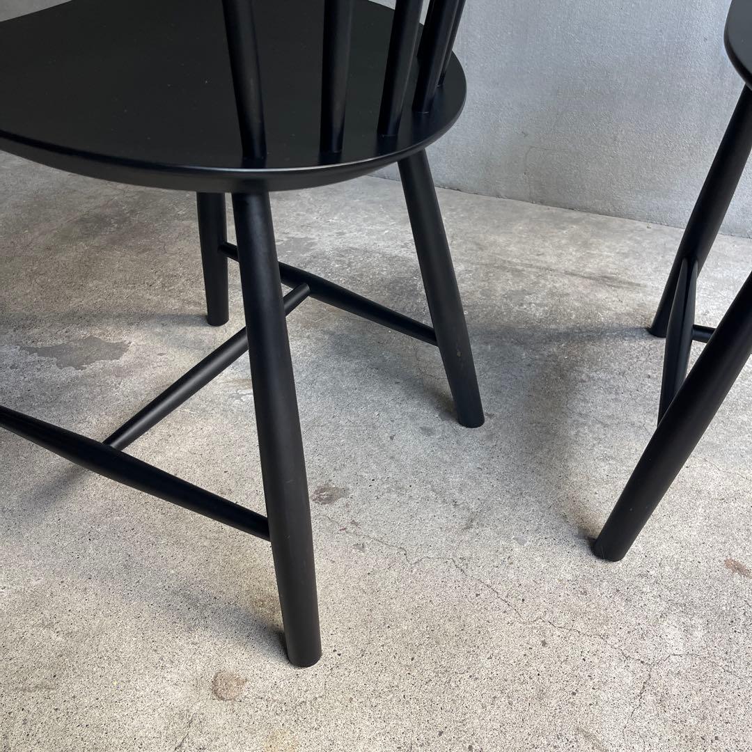 FDB モブラー J46 チェア グレー 北欧チェア　2脚セット