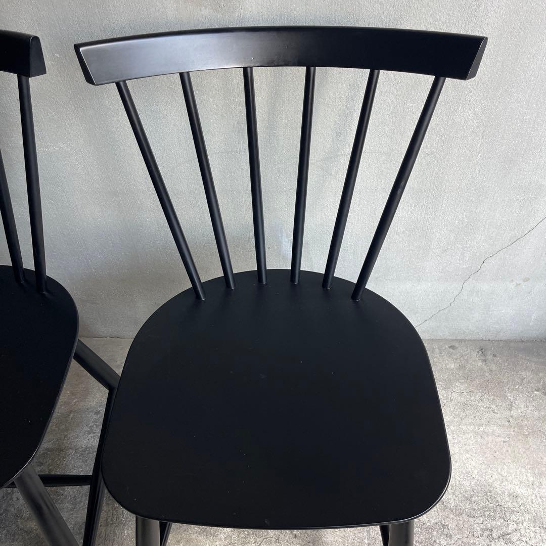 FDB モブラー J46 チェア グレー 北欧チェア　2脚セット