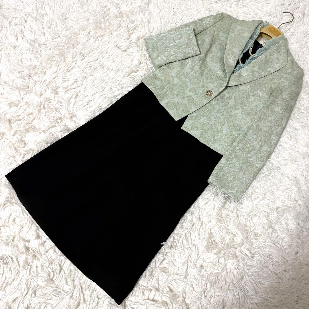 桂由美 セレモニーワンピーススーツ マザーズドレス 結婚式 フォーマル