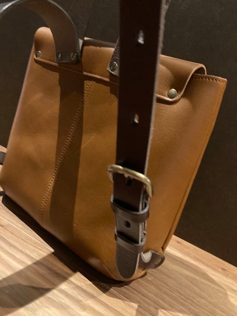 値下げᕷクレドラン CLEDRAN 日本製 レザーリュック