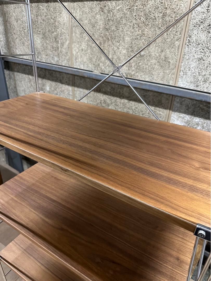 無印良品 5段オープンシェルフ ブラウン 木製