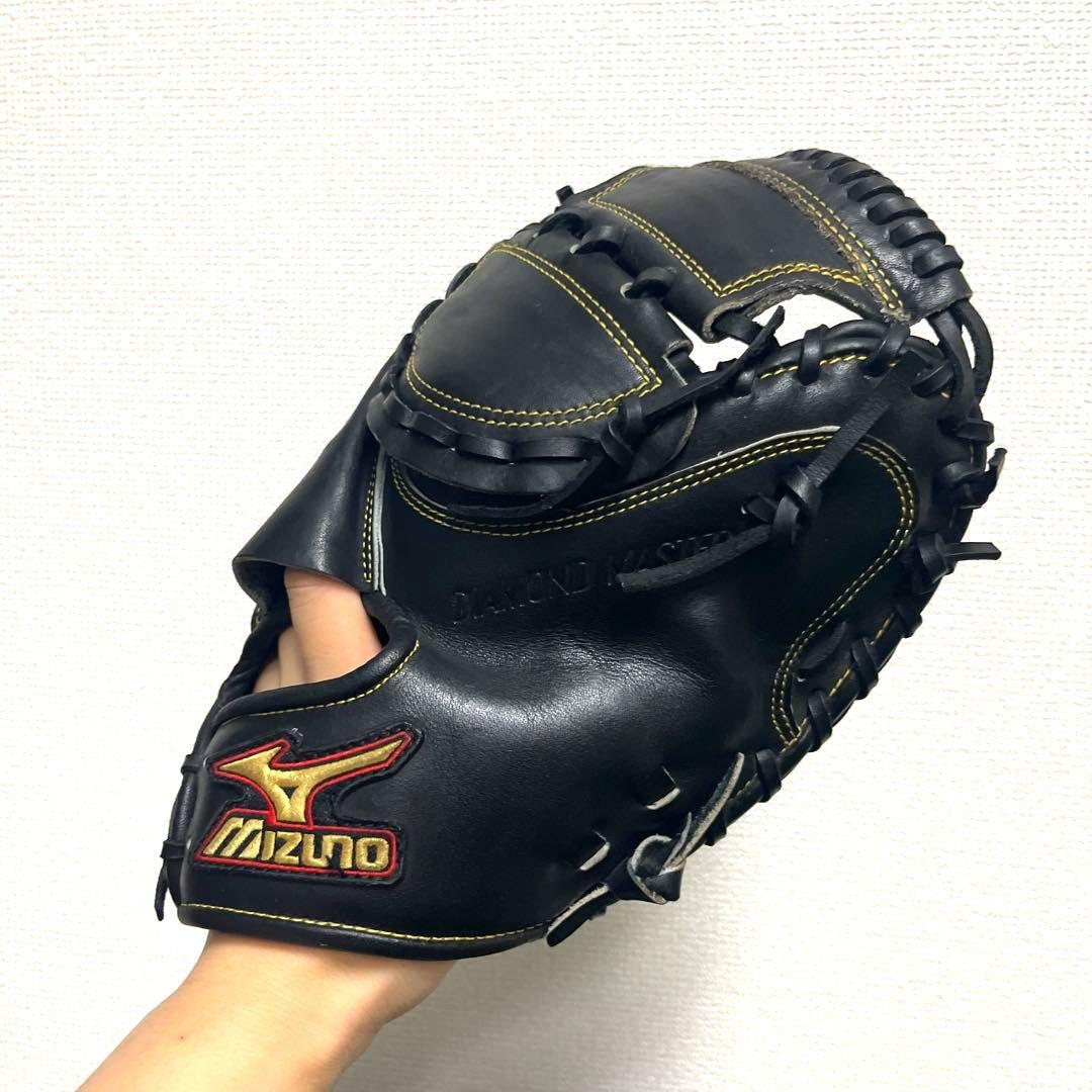 986 ミズノ ビクトリーステージ 阿部慎之助モデル 軟式 キャッチャーミット