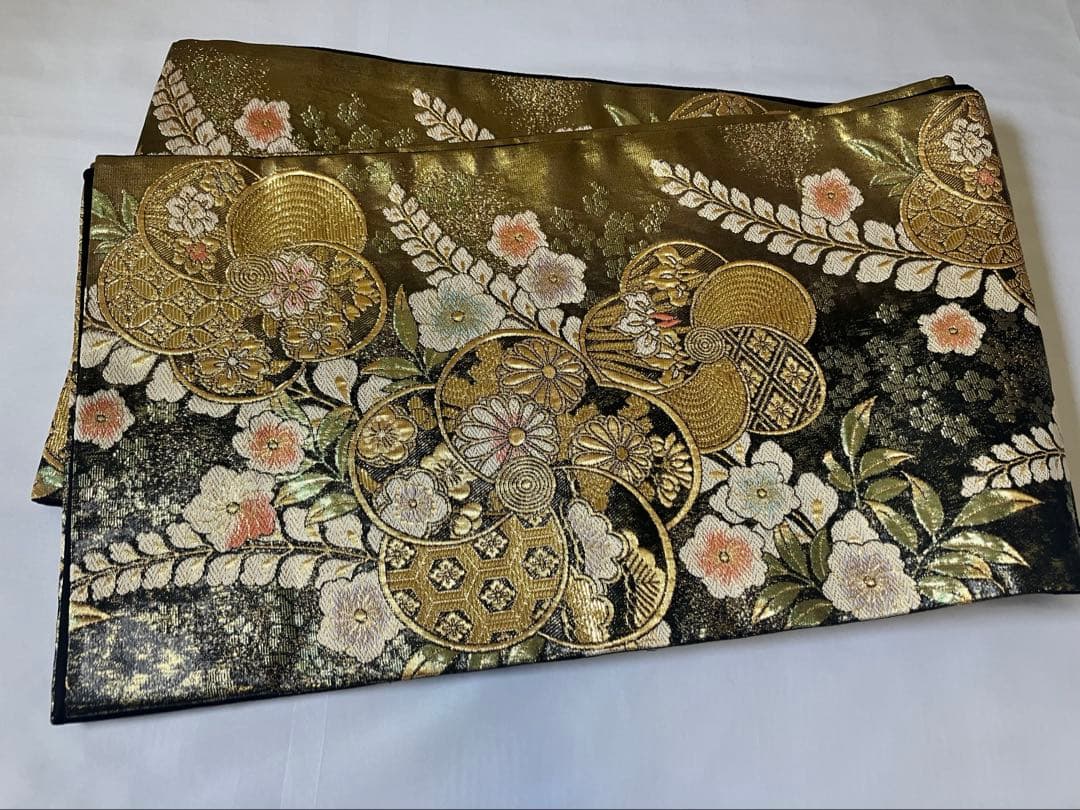 袋帯 桜 梅 藤 菊 杜若 辻が花 松 花紋 成人式