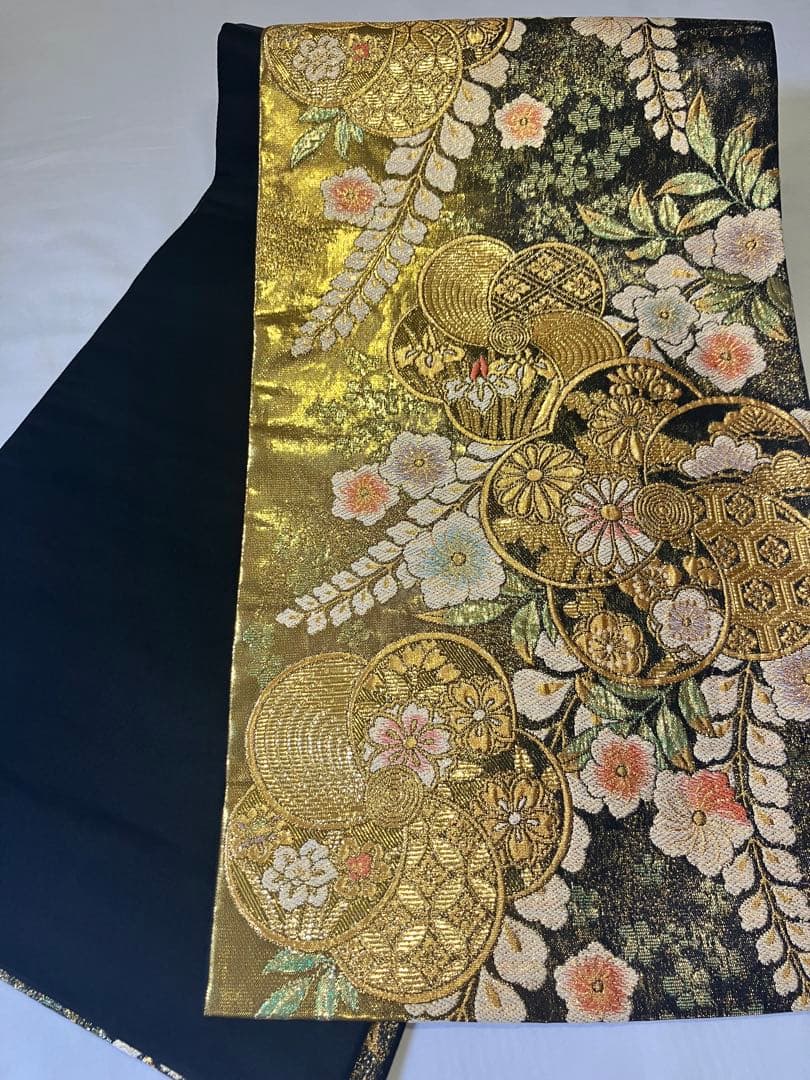 袋帯 桜 梅 藤 菊 杜若 辻が花 松 花紋 成人式