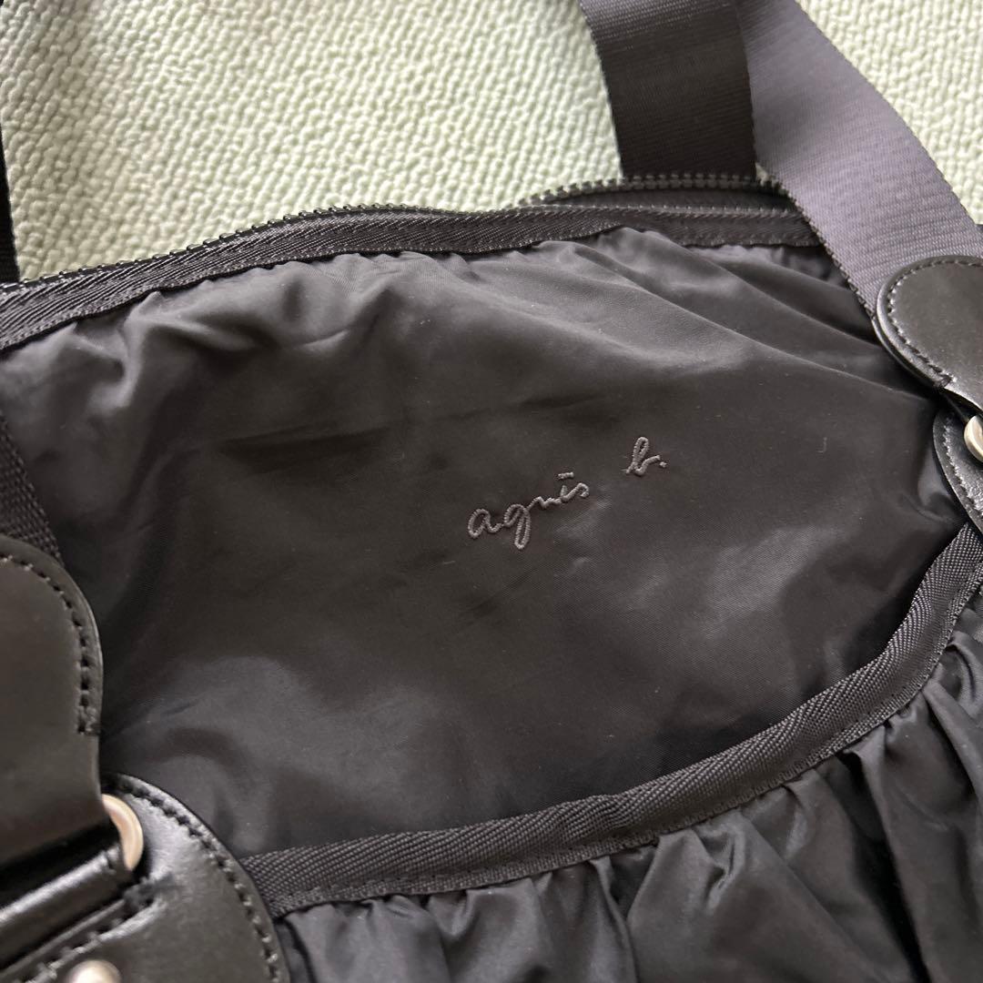 【お値下げ】未使用 美品 agnes b. アニエスベー ボストン ショルダー