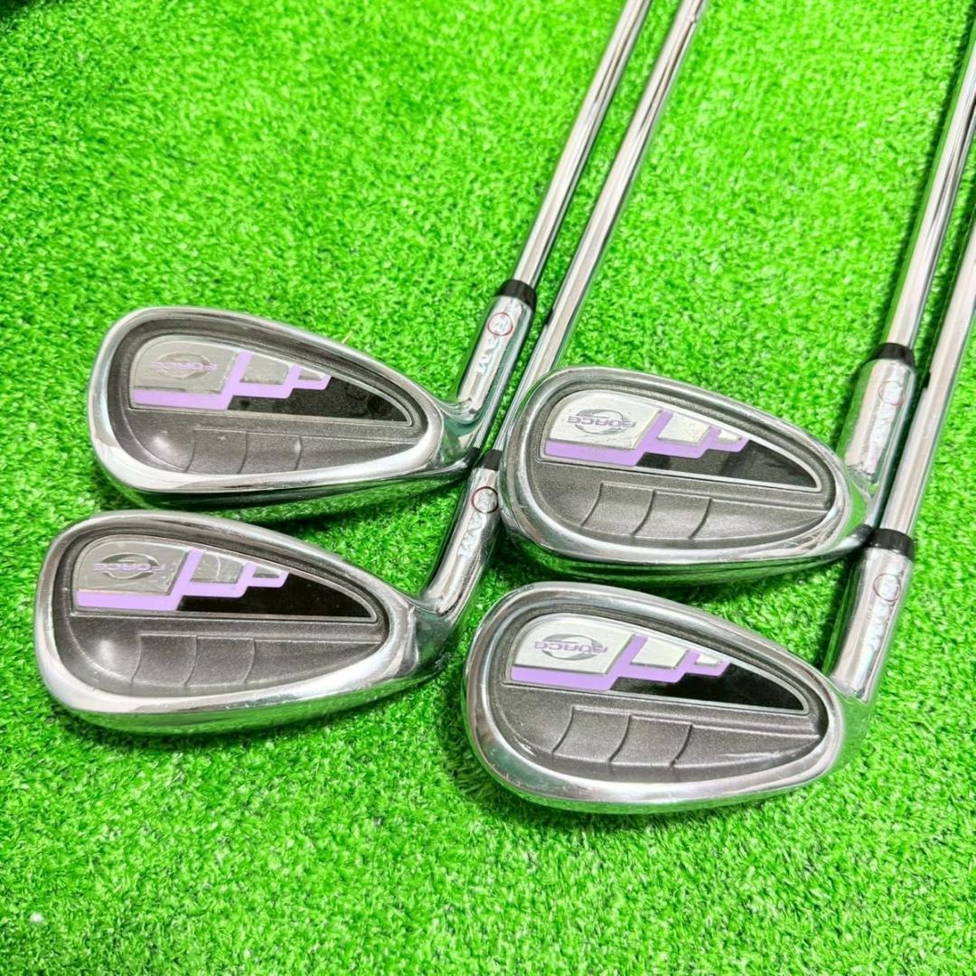 左利き ブリヂストン レディース 7本セット　Lフレックス　未使用バッグ付