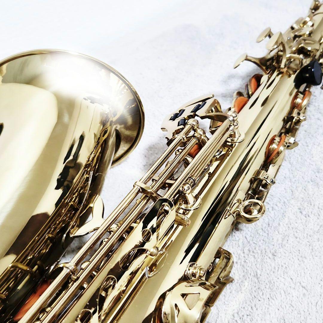 星海 XINGHAI アルトサックス ケース、YAMAHAメンテナンス用品付き