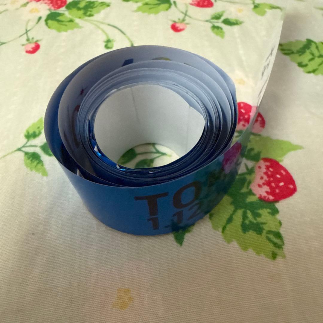 最終値下げ！なにわ男子☆銀テ☆フル☆1本☆青色☆藤原丈一郎 - メルカリ