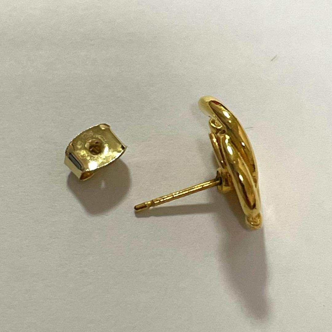 極美品【片耳】 CHANEL ココマーク ピアス ゴールド　01 P 刻印あり