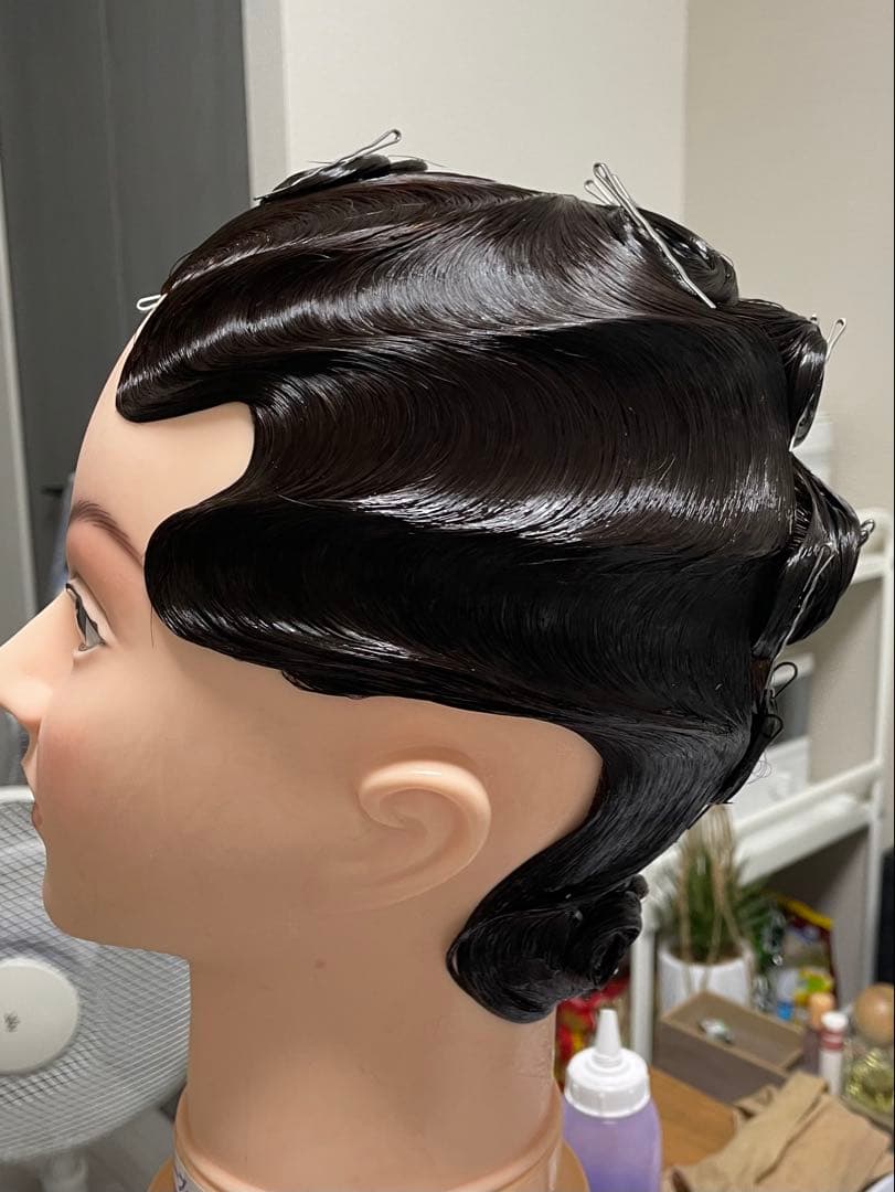 『美品』美容師国家試験　一式セット(国試合格ウィッグ)