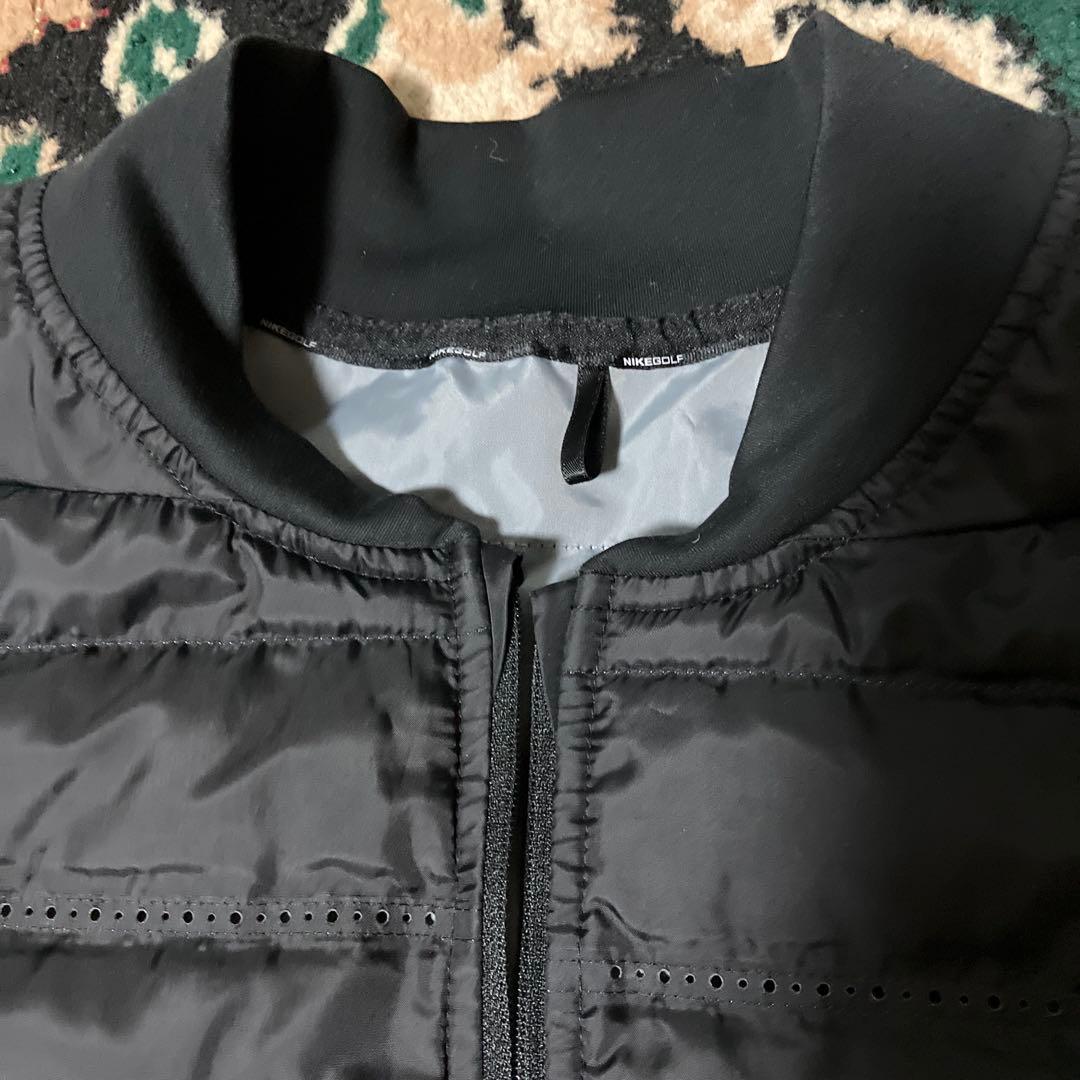 美品 NIKE GOLF ナイキゴルフ XXL エアロロフト ダウンベスト中綿