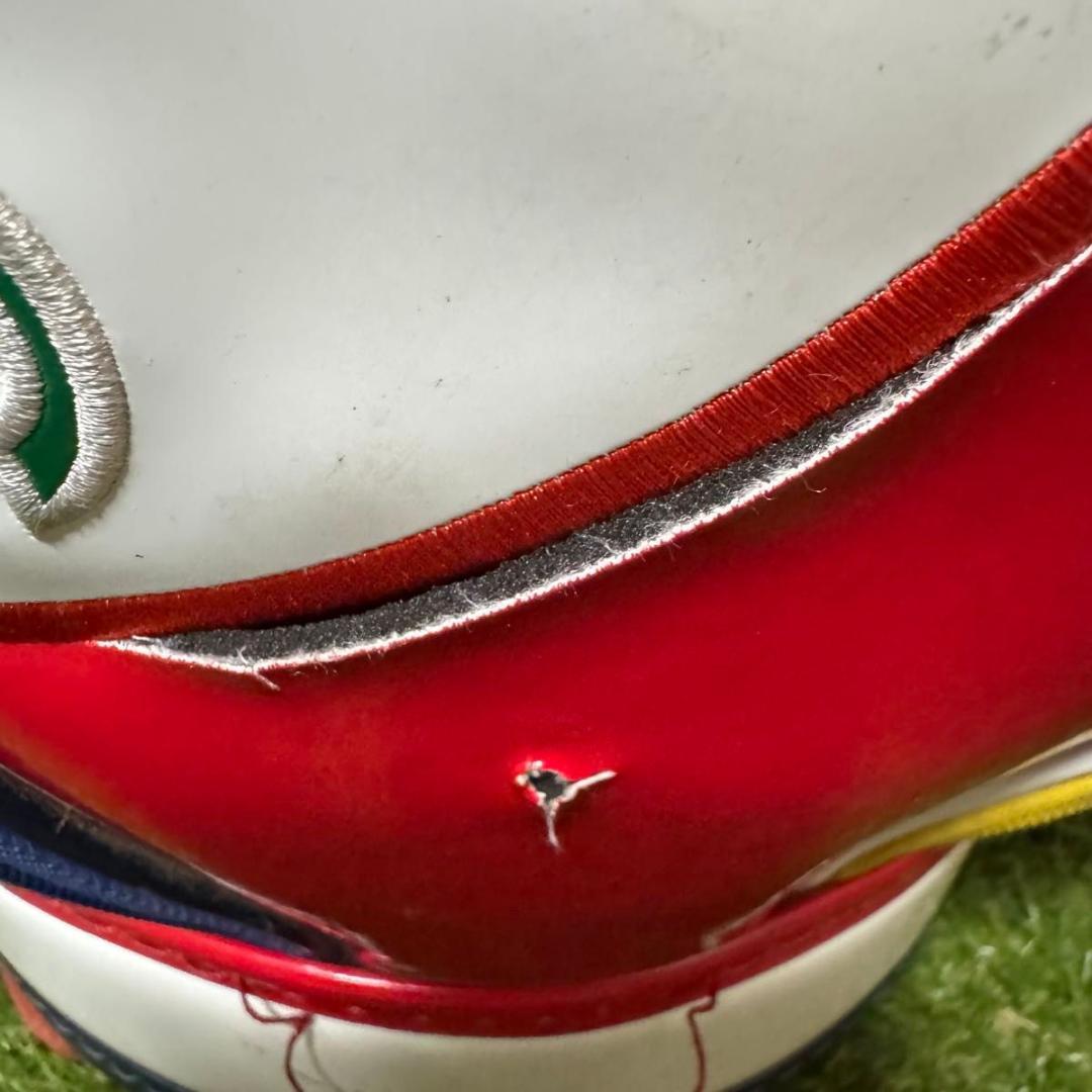 CASTELBAJAC カステルバジャック キャディバッグ ホワイト エナメル