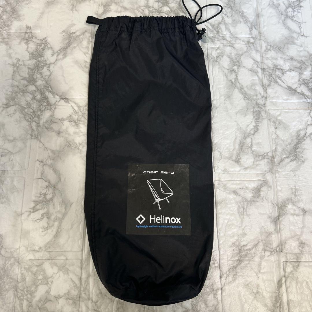 ヘリノックス チェアゼロ イス ブラック 黒 Helinox 軽量 コンパクト