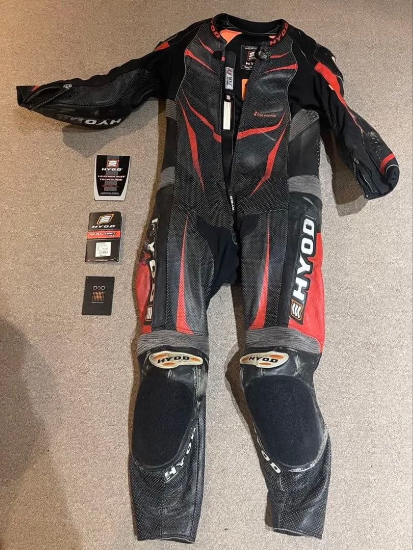 HYOD ヒョウドウ レーシングスーツ D3O ツナギ HRS902 Mサイズ改