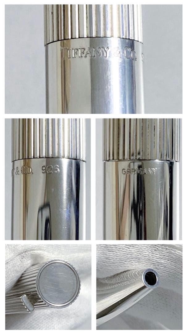 ティファニー ボールペン silver 925 太め 希少 ツイスト式