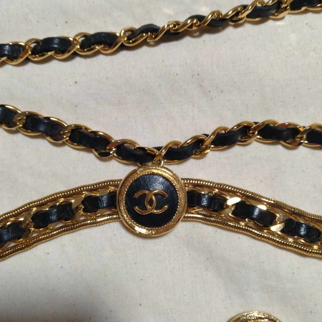 CHANEL チェーンベルト ココマーク