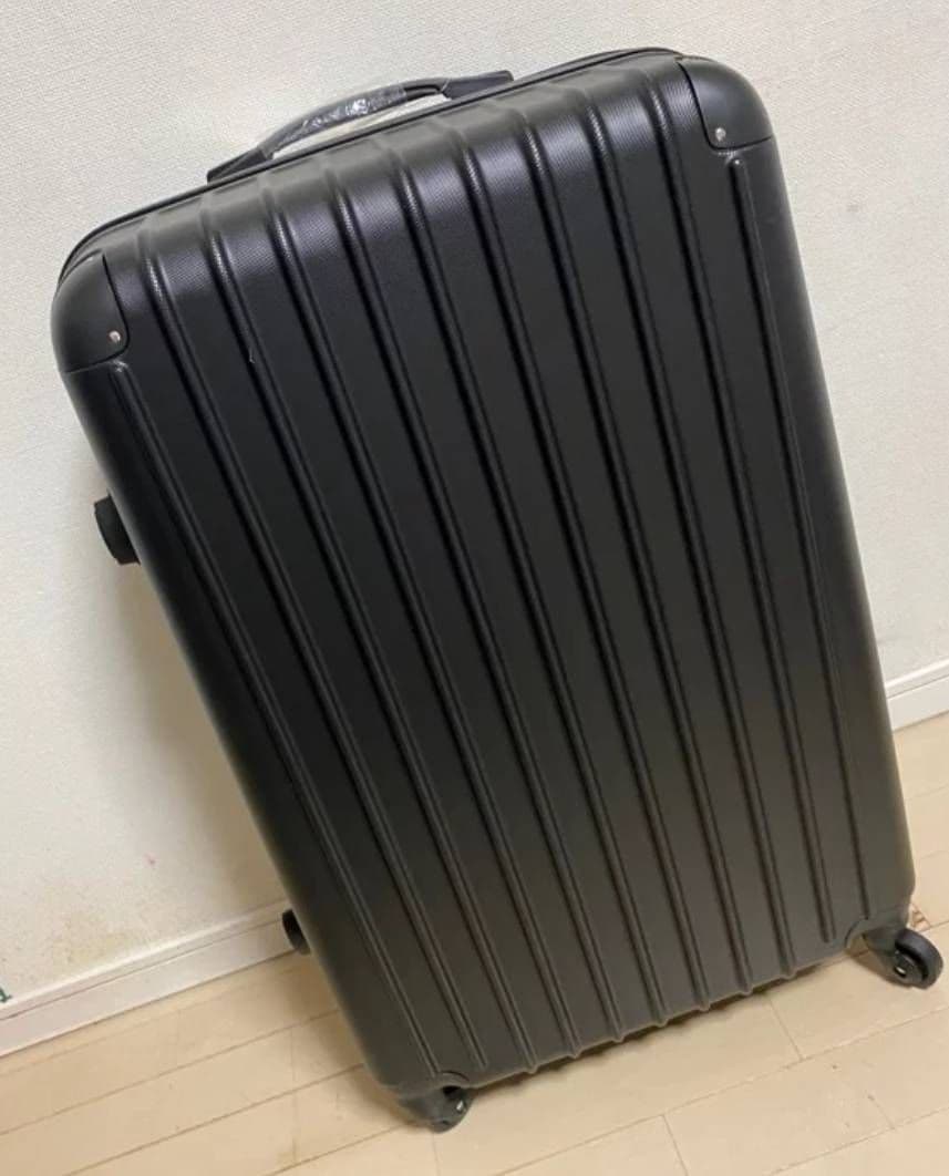 大容量　軽量　スーツケース 本体　高品質　Lサイズ　XLサイズ☆ブラック