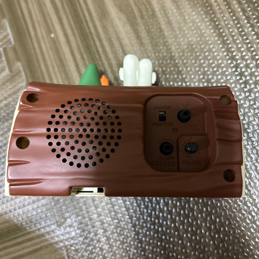 スナフキン　目覚まし時計　ムーミン谷　MOOMIN 子安武人