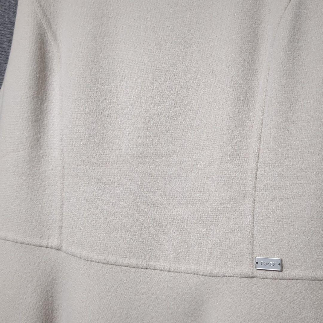 フォクシー ワンピース カシミヤ ノースリーブ 40