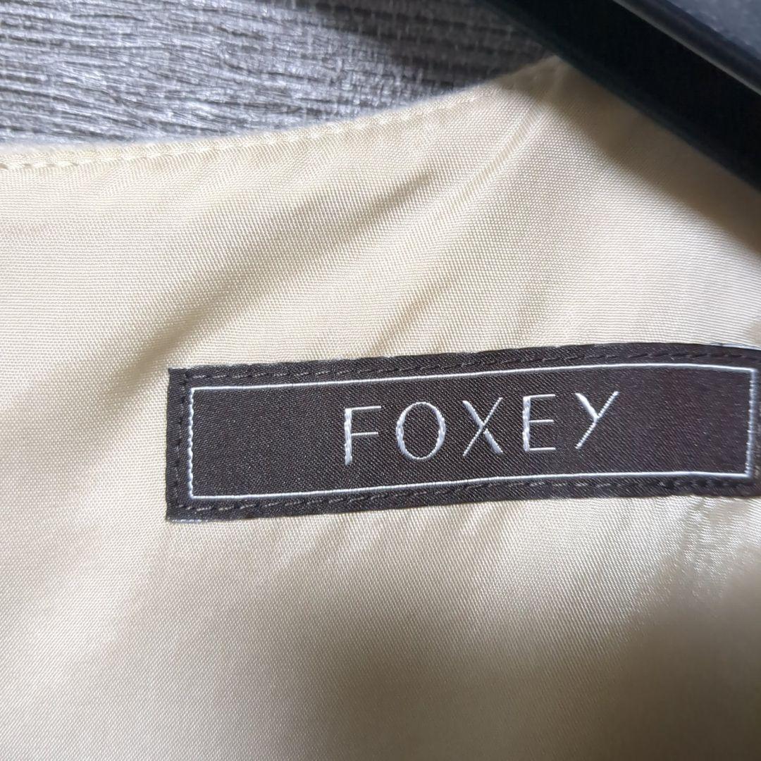 フォクシー ワンピース カシミヤ ノースリーブ 40