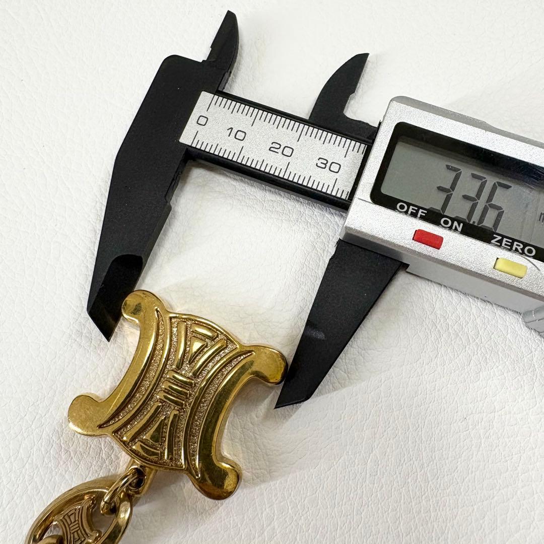 【希少】CELINE セリーヌ マカダム ゴールド チェーンベルト　希少