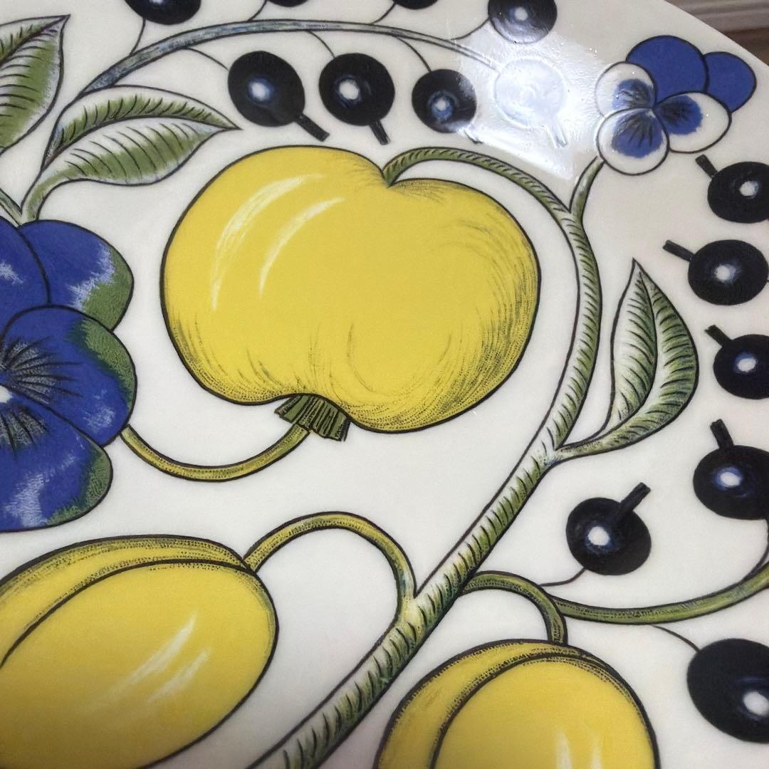 アラビア パラティッシ 16.5cm 旧ロゴ王冠 カラー 4枚セット