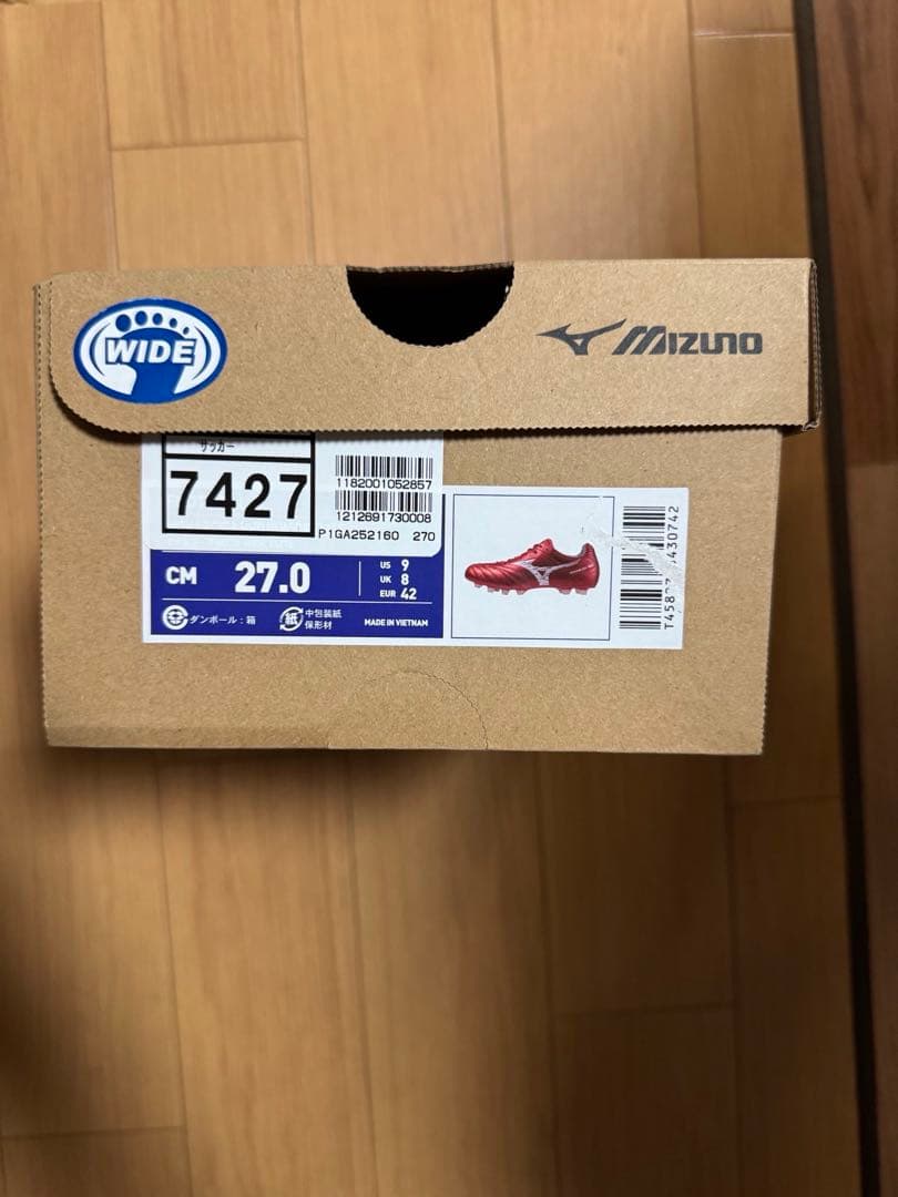 Mizuno モナルシーダNEO3 WIDE ELITE 27.0cm レッド