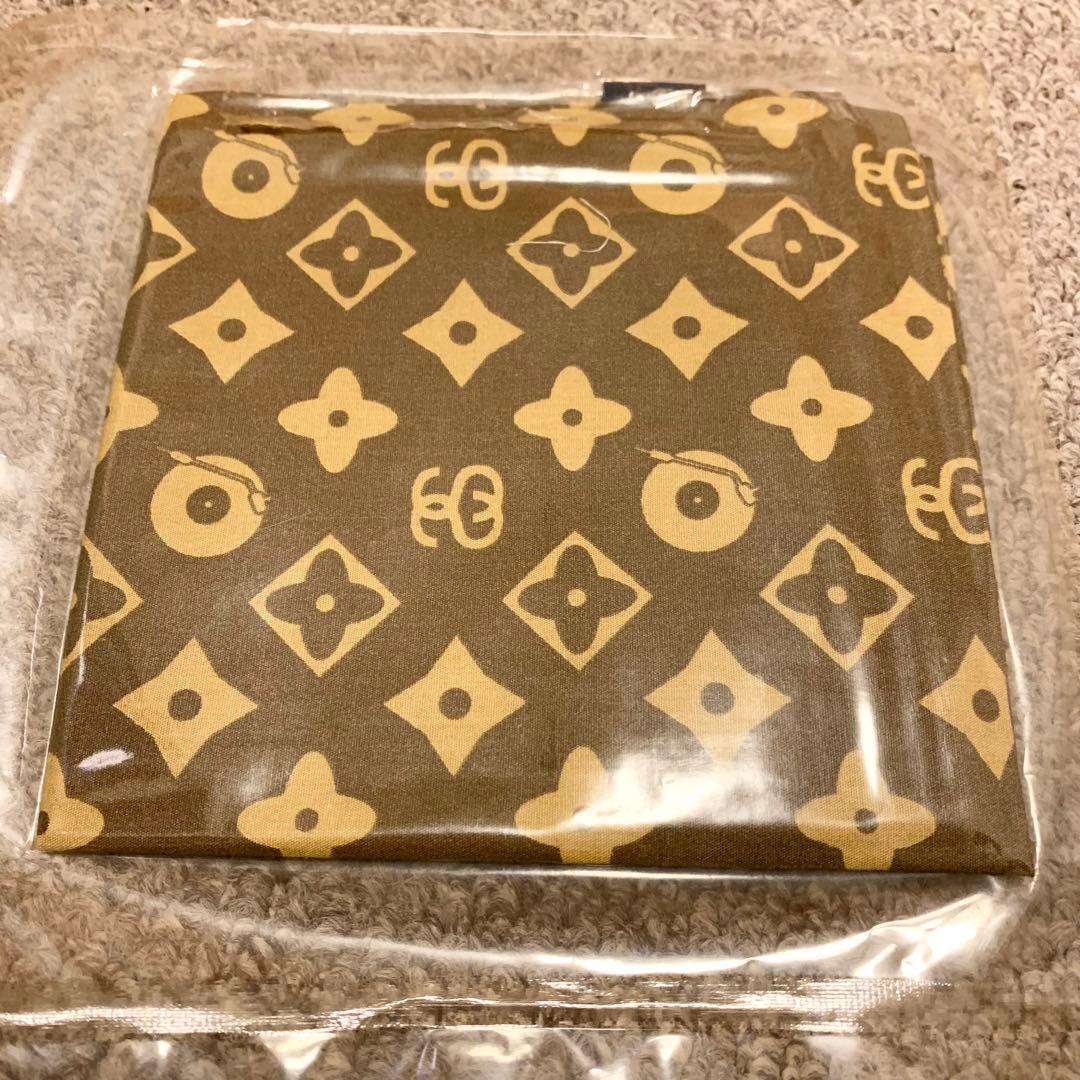 新品未使用 90s stussy ステューシー バンダナ ハンカチ モノグラム柄