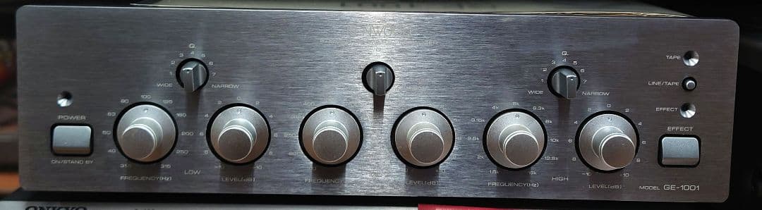 □【取説付】KENWOOD GE-1001イコライザー - メルカリ