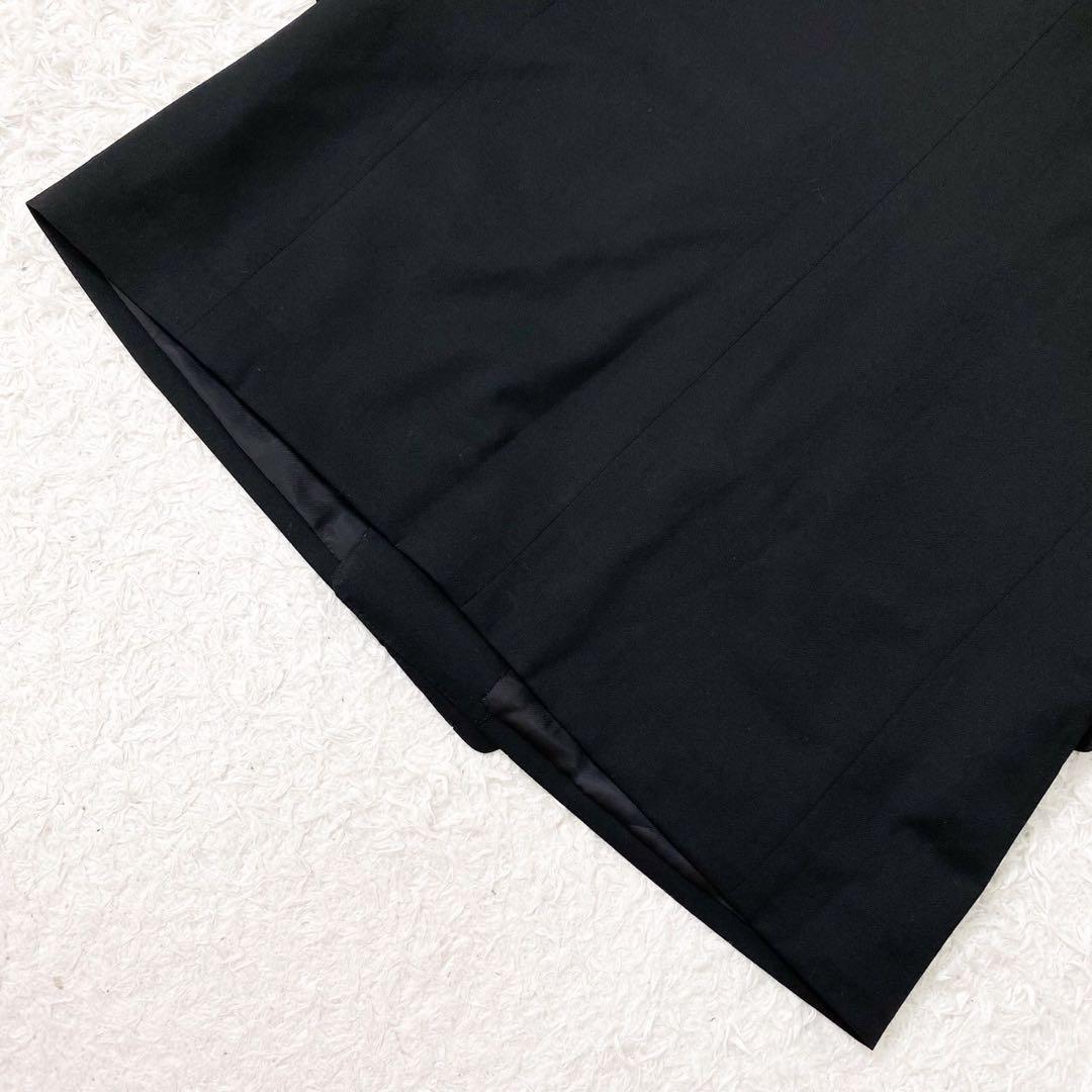 エルメネジルドゼニア テーラードジャケット ダブル サイズ48(M) 黒 ウール