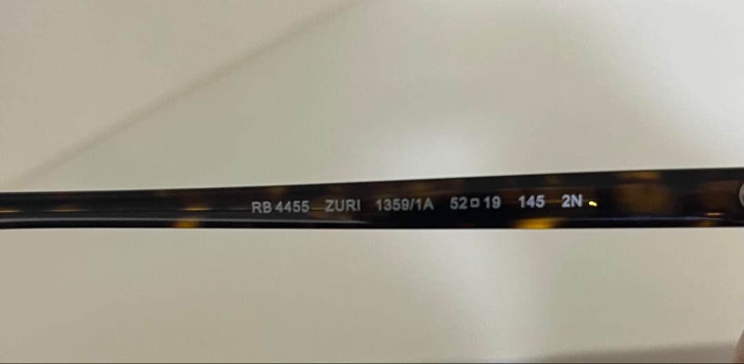 X*X様 Ray-Ban ZURI BIO-BASED LIMITED