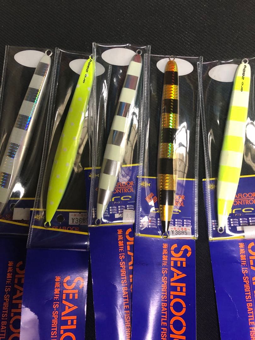 SEA FLOOR CONTROL arc メタルジグ セット