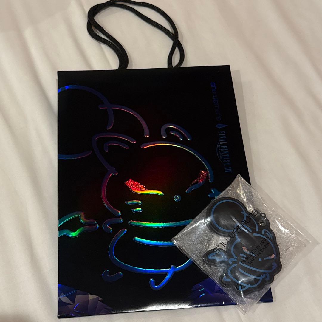 シュウウエムラ×ファイナルファンタジー14 ノベルティ キーリング＋