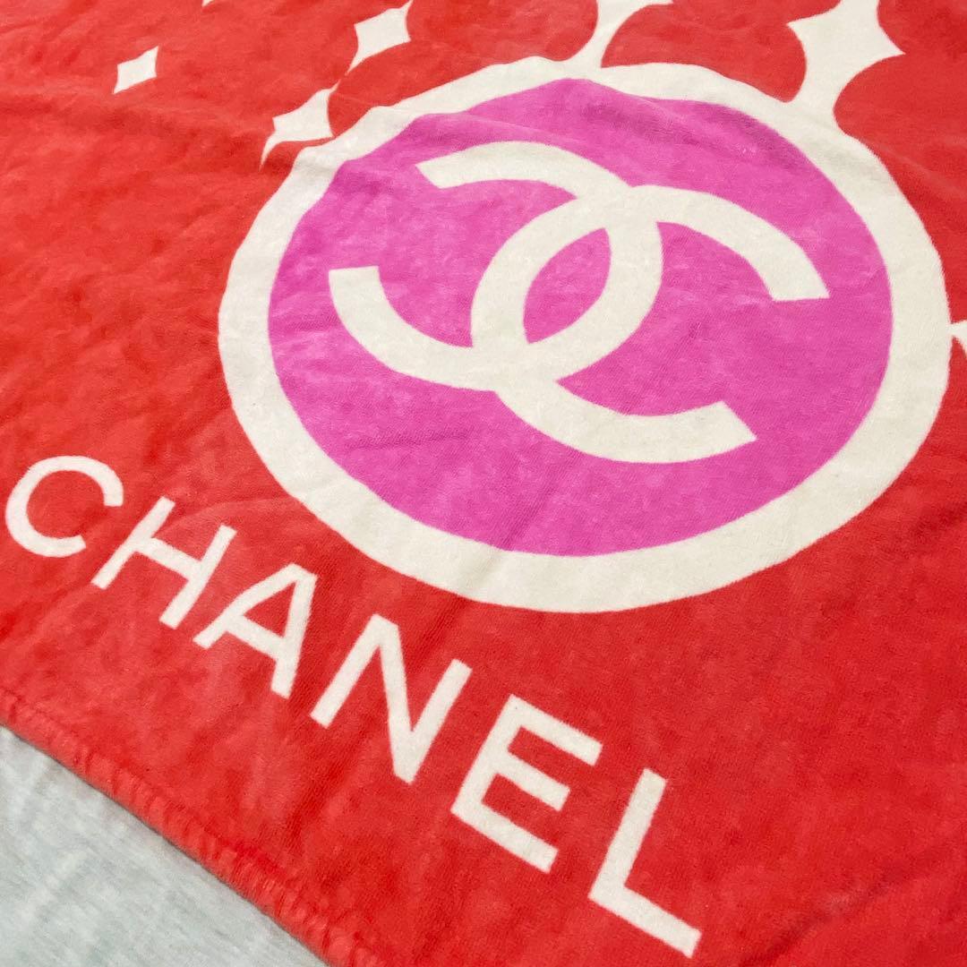 CHANEL タオルケット　ビーチタオル　ブランケット