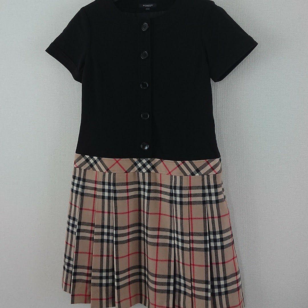 三陽商会＊バーバリー＊160A切り替えワンピース