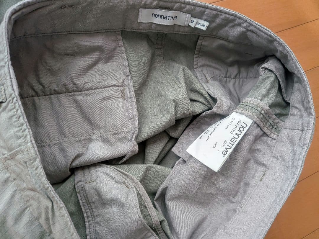 パンツ nonnative TROOPER 6P TROUSERS C RIP STOP