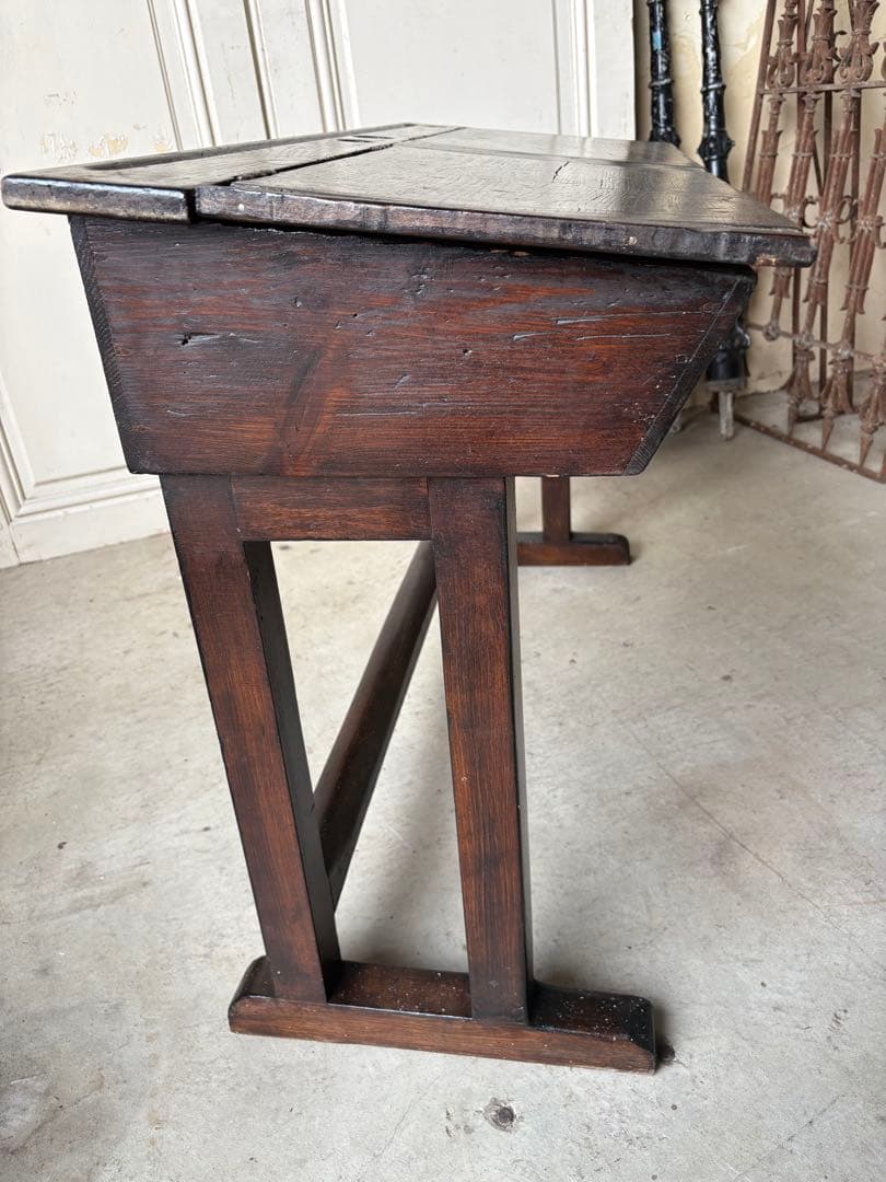 スクールデスク　オーク