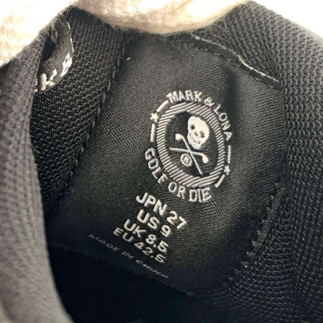 【美品】木村拓哉着用モデル★マークアンドロナ スパイクレススニーカー 27cm