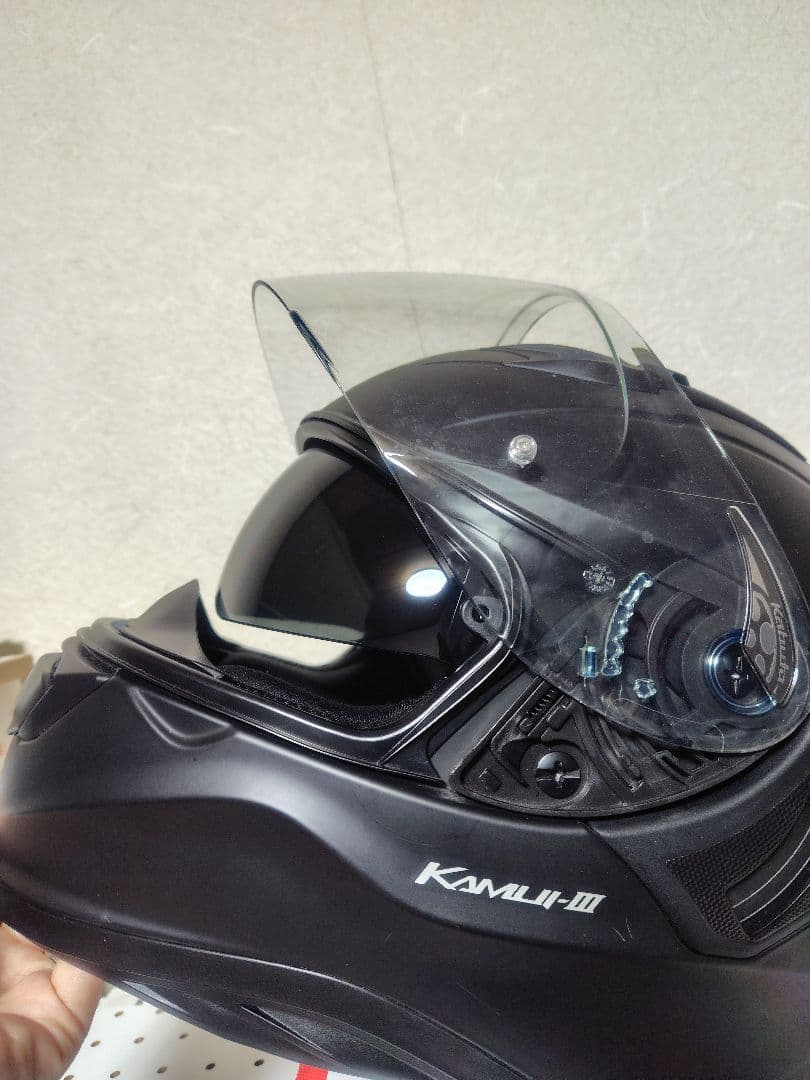 【SALE】OGK カブト KAMUI-Ⅲ フラットブラック S