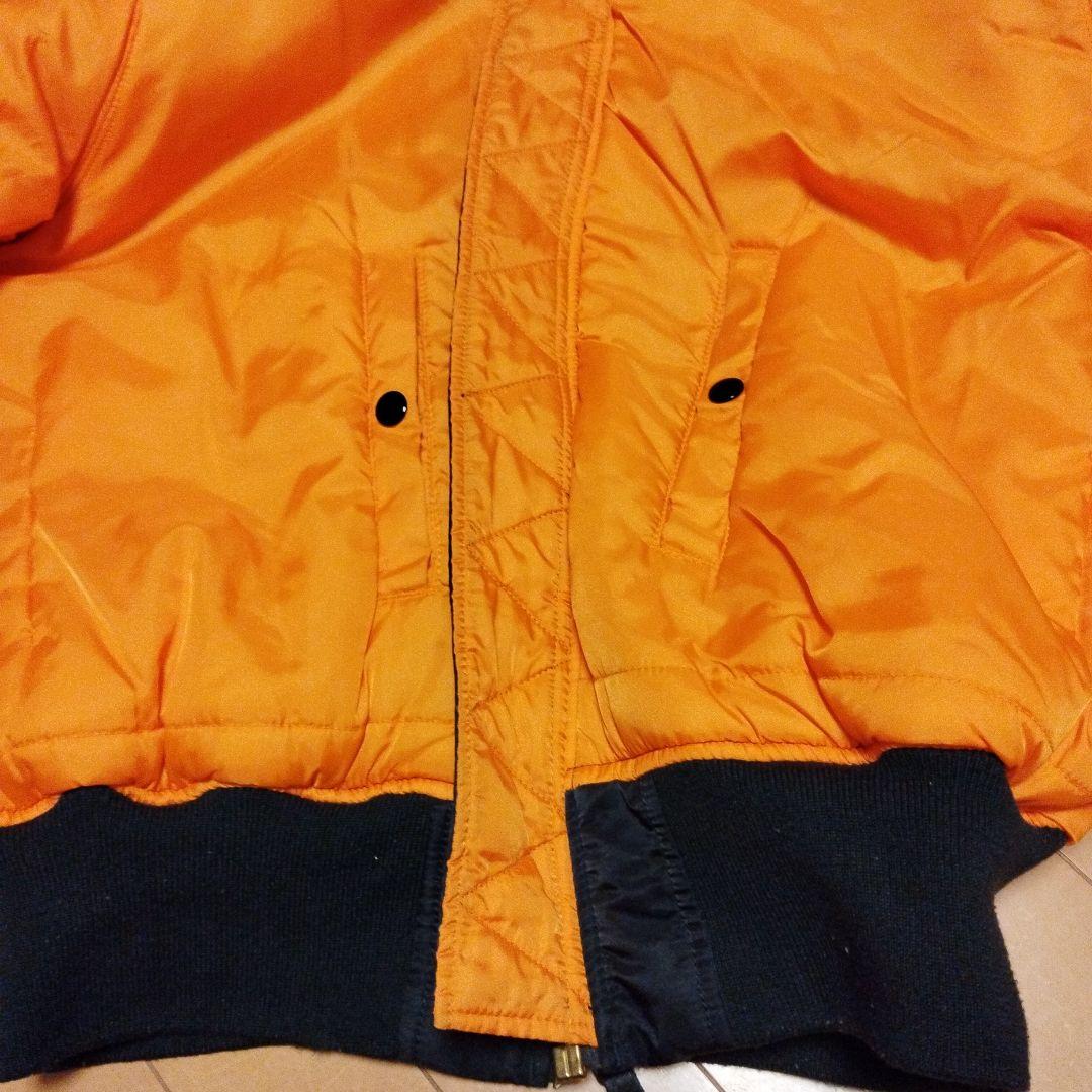 MA-1 フライトジャケット ブラックALPHA社