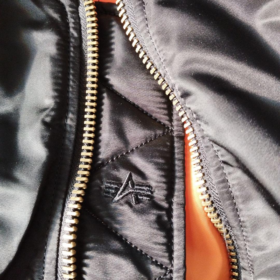 MA-1 フライトジャケット ブラックALPHA社