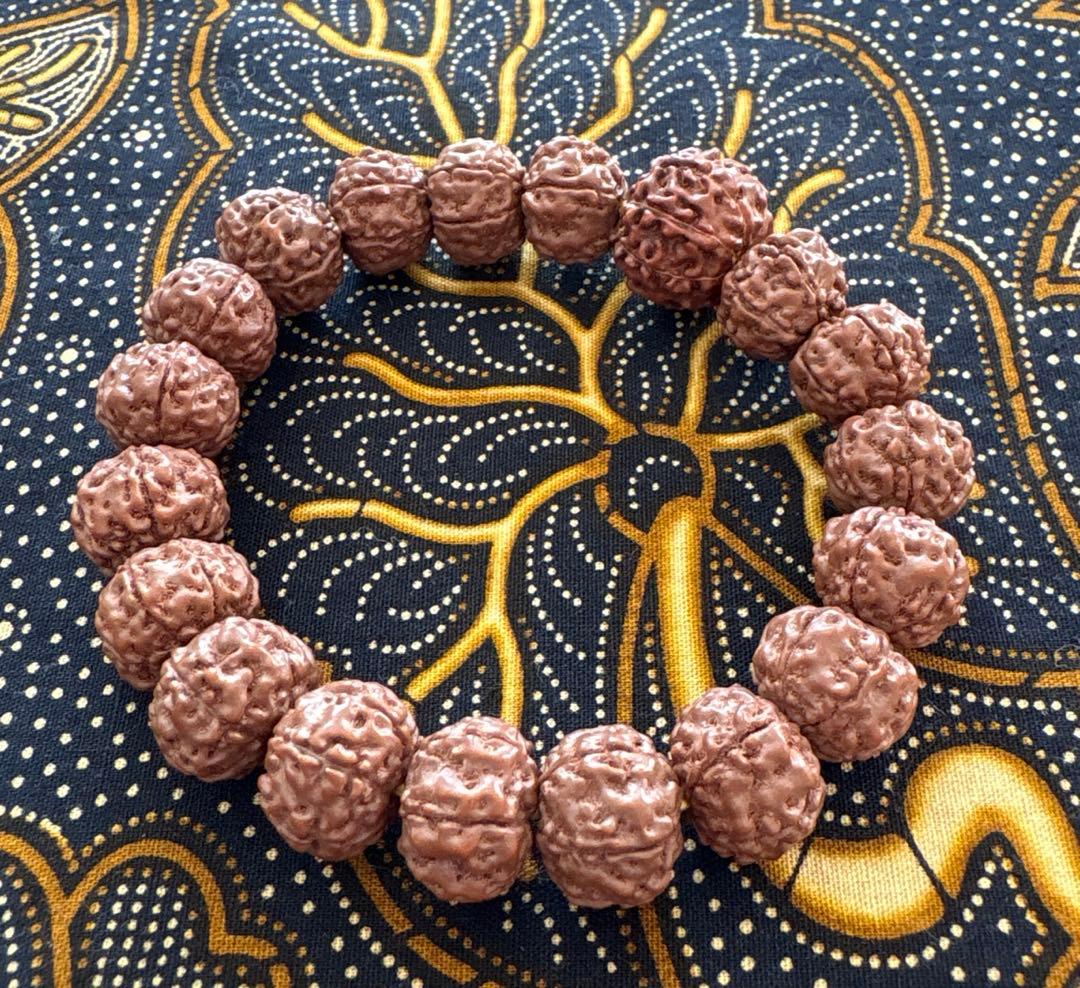 ✰︎‪ 琥珀 ✰ ✰︎　ルドラクシャブレスレット