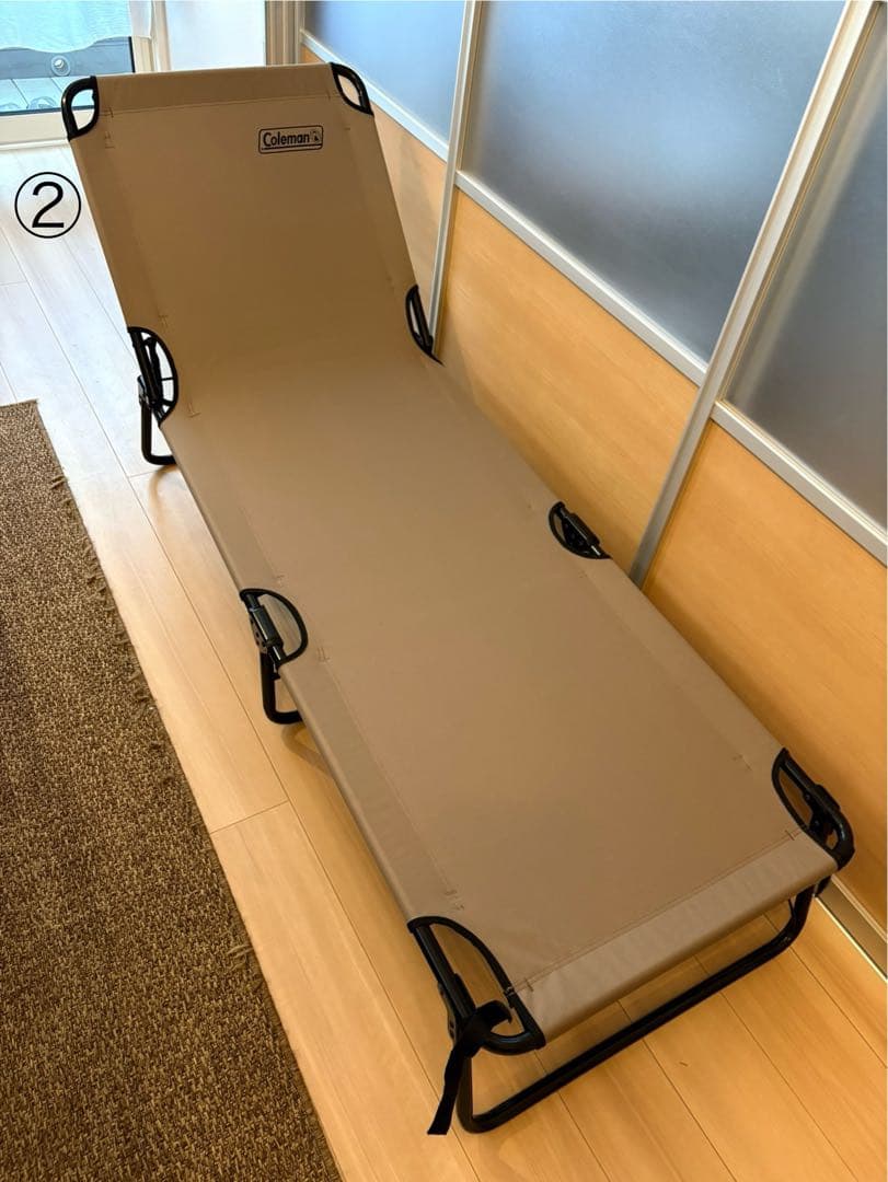 Coleman折りたたみベッド2個